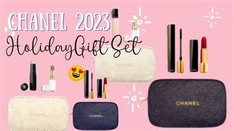 chanel holiday sets|chanel holiday set 2023.